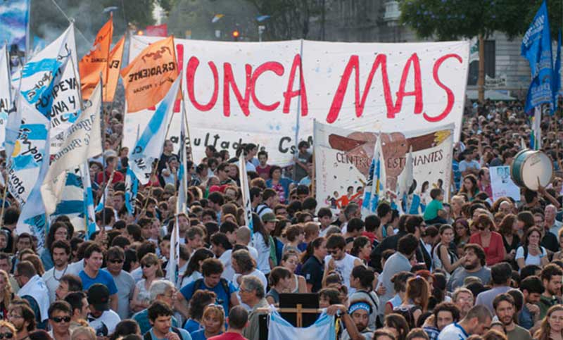 derechos humanos marcha