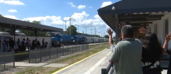 estacion de trenes gente