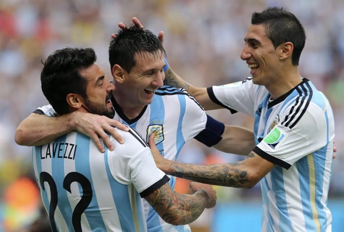 lavezzi messi di maria