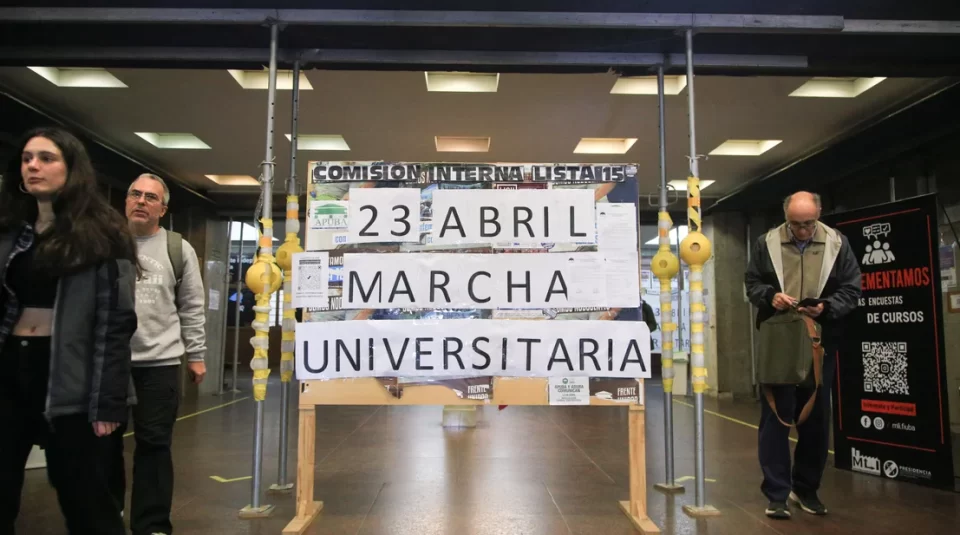 marcha universitaria