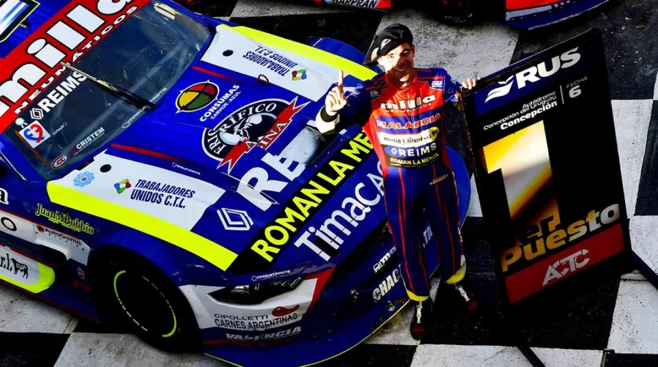 En el estreno de su Ford Mustang, Todino se quedó con la sexta fecha en Concepción del Uruguay 1 todino