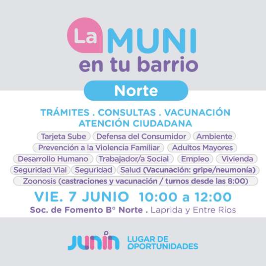 muni en tu barrio anuncio