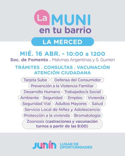 anuncio muni en tu barrio la merced