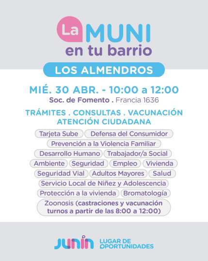 anuncio muni en tu barrio