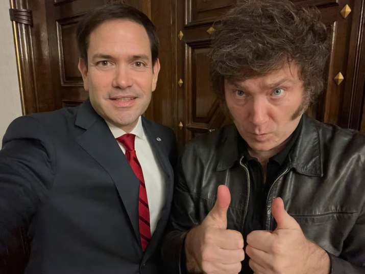 milei y marcos rubio