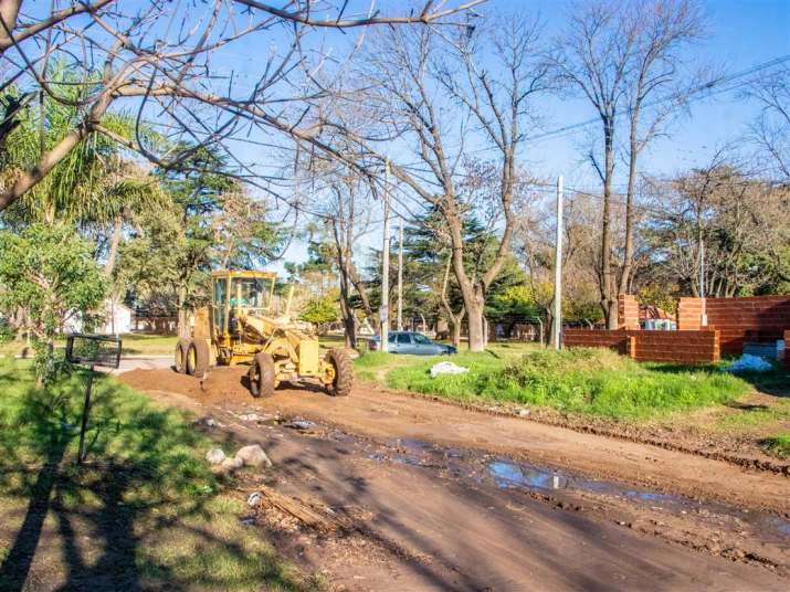 Tras las lluvias torrenciales, intenso despliegue de las cuadrillas municipales en todo Junín 4 trabajos pos temporal domingo 4